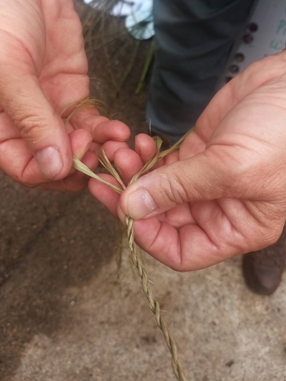 making twine